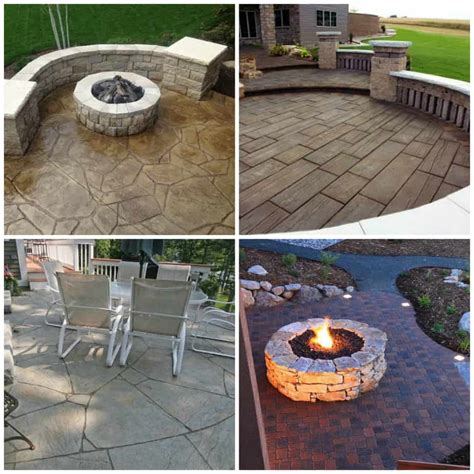 24 Amazing Stamped Concrete Patio Design Ideas - Remodeling Expense