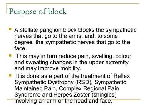 Ans + stellate ganglion block