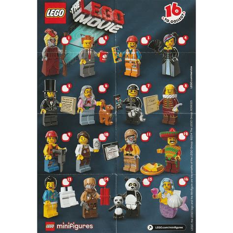 71004 THE LEGO MOVIE SERIES 1 COLLECTIBLES MINIFIGURES 2014 CMF LIMITED ...