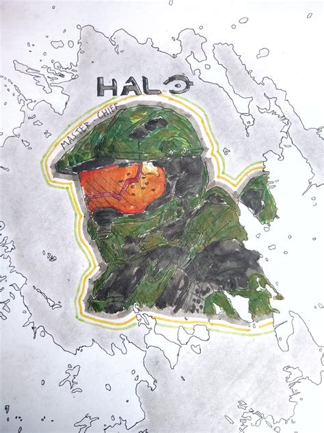 Master chief art : r/halo