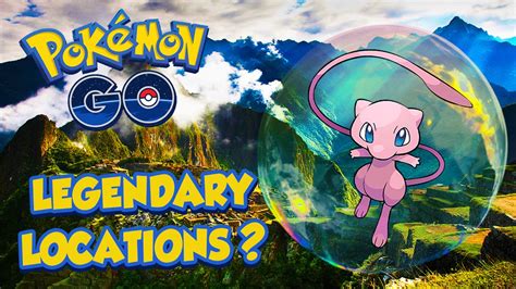 Pokémon GO - Potential Legendary Locations! - YouTube