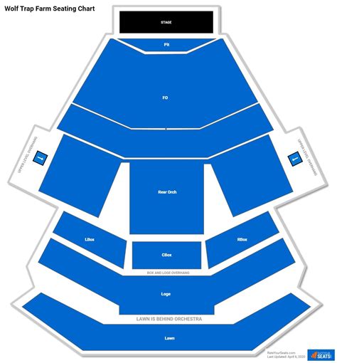 Wolf Trap Seating Chart Loge | Bruin Blog