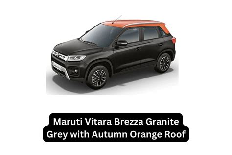 Vitara Brezza Colors in India - Auto Hexa