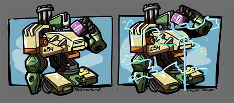 Bastion - Overwatch by FBende on DeviantArt