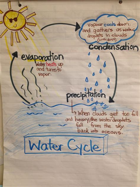 Bodies Of Water Anchor Chart