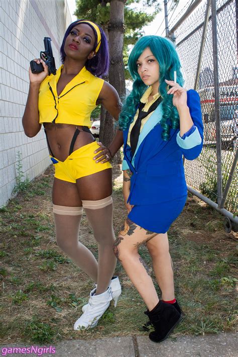 Cowboy Bebop cosplay | Cosplay of Faye Valentine and Spike S… | Flickr