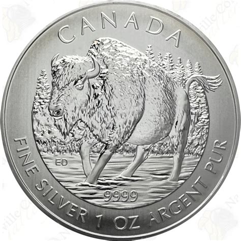 2013 Canadian Wildlife Series - Wood Bison - 1 oz - SKU #12206