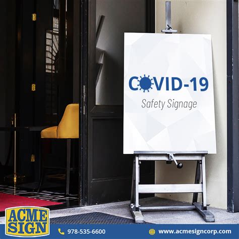 Tips to Prepare Your Office with COVID-19 Safety Signage