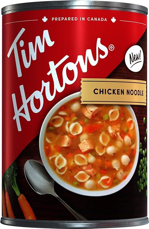 Tim Hortons Chicken Noodle Soup, Ready-to-Serve, 540mL Can : Amazon.ca ...