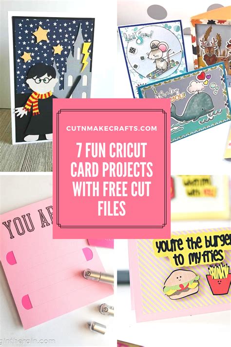 7 FUN Free Cricut Card Projects - Jav Sid