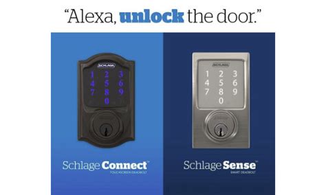 Alexa Voice Unlocking Skill Comes to Schlage Smart Locks - Security ...