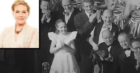 Julie Andrews Singing For King George VI When She Was 13