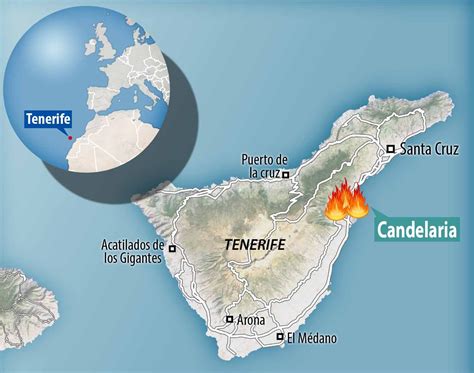 Is Tenerife safe to travel to amid wildfires? Latest advice | World ...