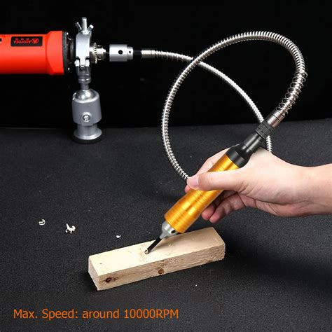 6mm Rotary Grinder Tool 110cm Flexible Flex Shaft Tube 0 6.5mm Handpiece for Dremel Style ...