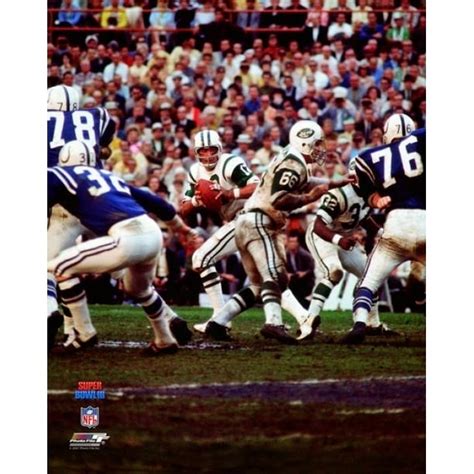 Joe Namath Super Bowl III 1969 Action Photo Print (20 x 24) - Walmart.com - Walmart.com