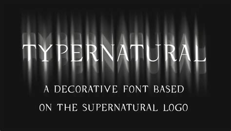 Typernatural Font | JoannaVu | FontSpace