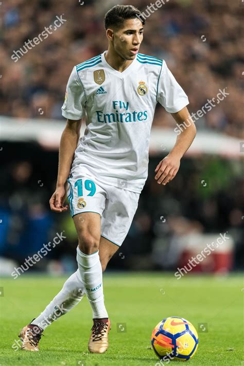 Achraf Hakimi Real Madrid Editorial Stock Photo - Stock Image ...