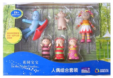 Toys & Hobbies TV & Movie Character Toys In The Night Garden 6 Figure Pack Iggle Piggle Makka ...