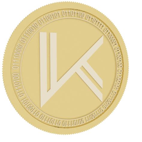 3D kurrent gold coin - TurboSquid 1606447