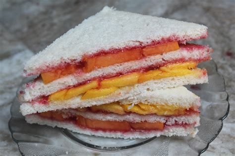 Fruit Sandwich Recipe - Delicious Fresh Fruit Sandwich Recipe