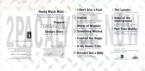 2Pac - 2Pacalypse Now Lyrics and Tracklist | Genius