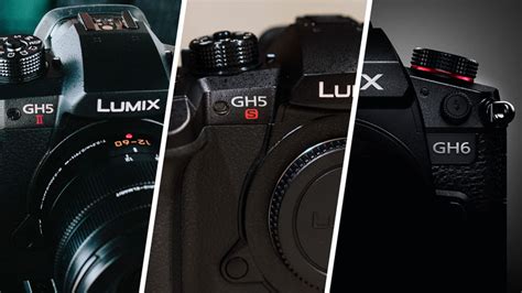 Panasonic GH5 II vs GH5S vs GH6 – The 10 main differences – Mirrorless Comparison