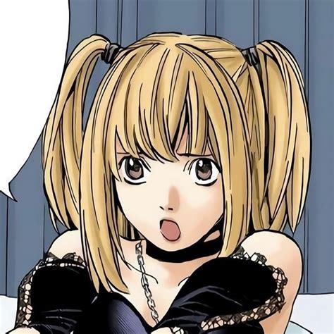 misa pfp | Death note fanart, Death note, Death note manga