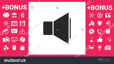 Volume Icon Symbol Stock Vector (Royalty Free) 1070583509 | Shutterstock