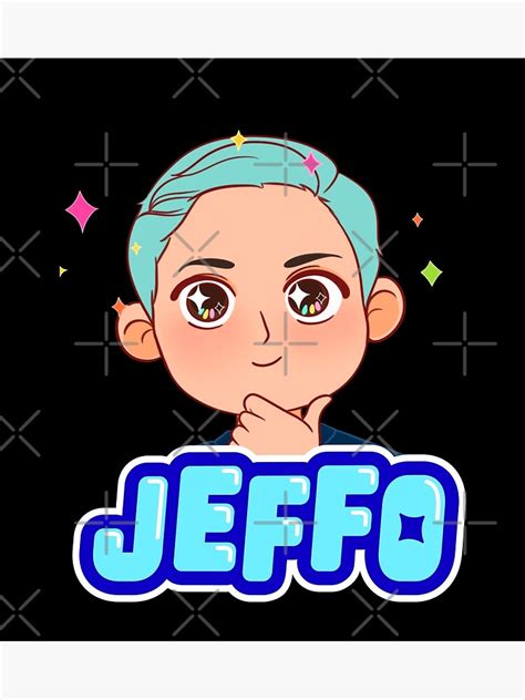 " jeffo youtuber roblox " Poster for Sale by BERDOFRENZY | Redbubble