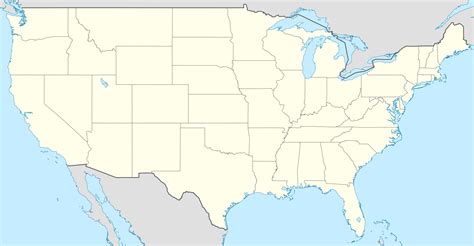 Usa Location Map • Mapsof.net