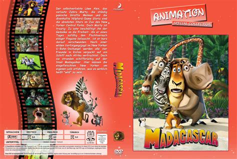 Madagascar dvd cover (2005) R2 German
