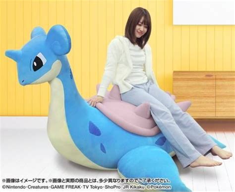 The Giant Lapras Plush Returns But in Much Bigger Version - Interest - Anime News Network