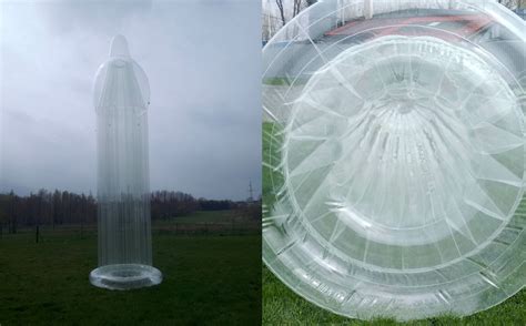 Inflatable advertisingInflatable XXL-Condom - Inflatable advertising