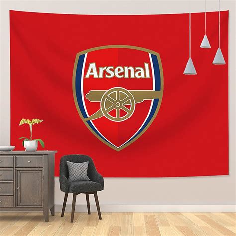 Large Arsenal Uefa Champions League Background Cloth Decorative Wall ...