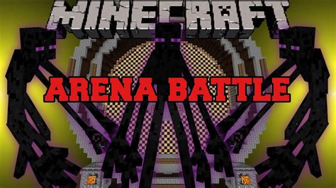 MUTANT ENDERMAN BATTLE - Minecraft Arena Battles - Mutant Creatures Mod - YouTube