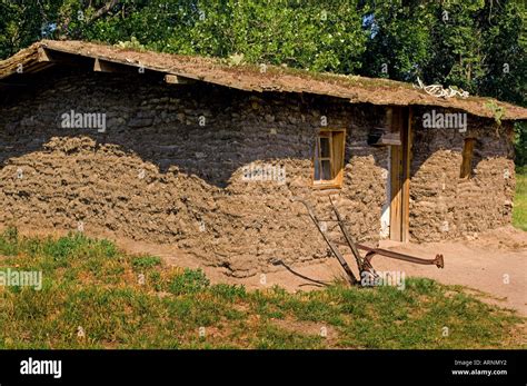 Sod House Museum in Gothenburg Nebraska Stock Photo - Alamy