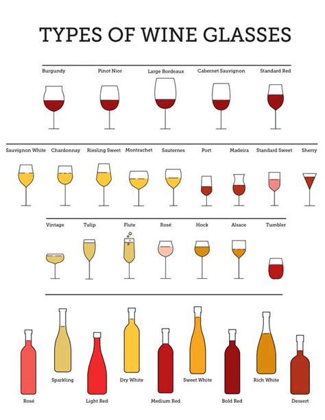 Types of wine glasses and bottles : r/coolguides