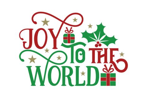 Joy to the World Gifts SVG Cut file by Creative Fabrica Crafts · Creative Fabrica