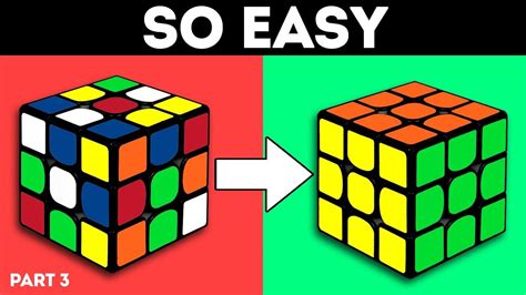 How to solve a Rubik’s cube | The Easiest tutorial | Part 3 | Rubiks ...