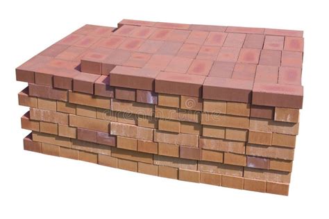 Special Clay Bricks for Fireplaces Stock Photo - Image of resistant ...