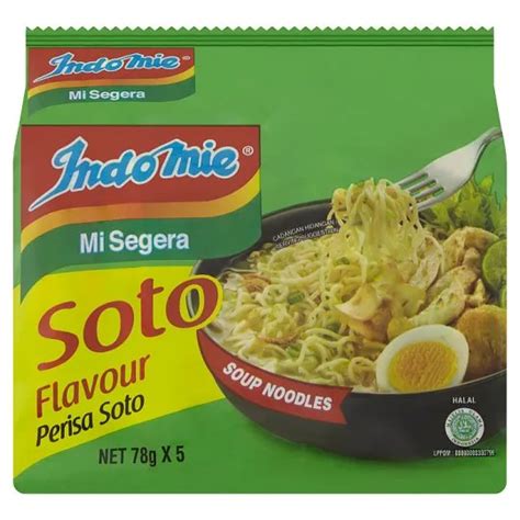 Indomie Soto Flavour Soup Noodles 5 x 78g | Lazada