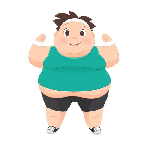 Fat People Cartoon Clip Art