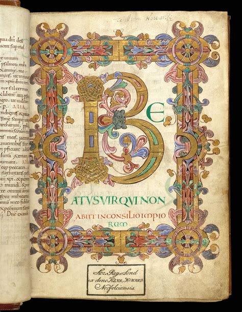 anglo saxon illuminated manuscripts - Google Search | Word drawings ...