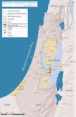 Palestine Territories Map - Ailyn Atlanta