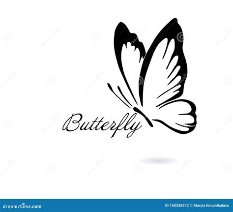 Logo Abstract Butterfly. Vector Illustration Stock Illustration ...