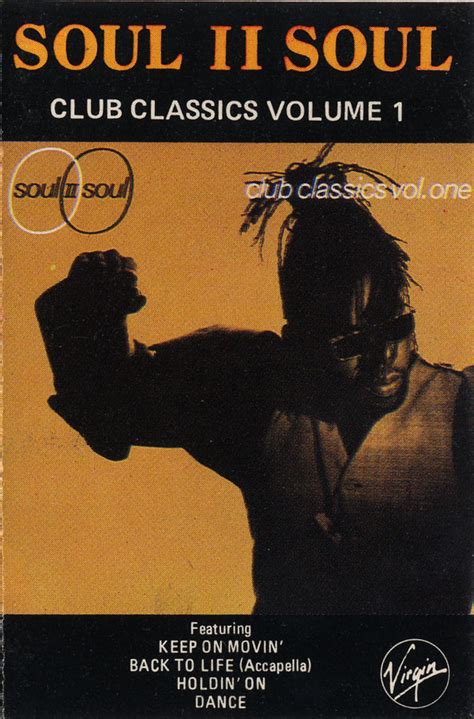 Soul II Soul - Club Classics Vol. One (1989, Cassette) | Discogs