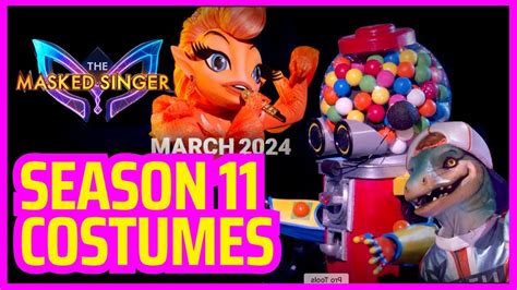 Masked Singer Season 11 Costumes So Far - 2024 - YouTube