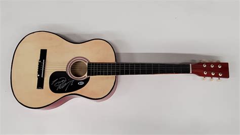 Hank Williams Jr. Autographed Acoustic Guitar | Z337 | Glendale 2020