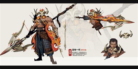 ArtStation - 穷奇面具 QIONGQI MASK Character Sheet, Character Concept, Character Art, Concept Art ...