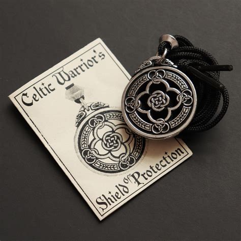 Celtic Warriors Shield of Protection Amulet - Etsy